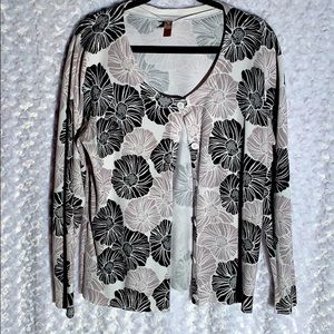 Cute floral cardigan